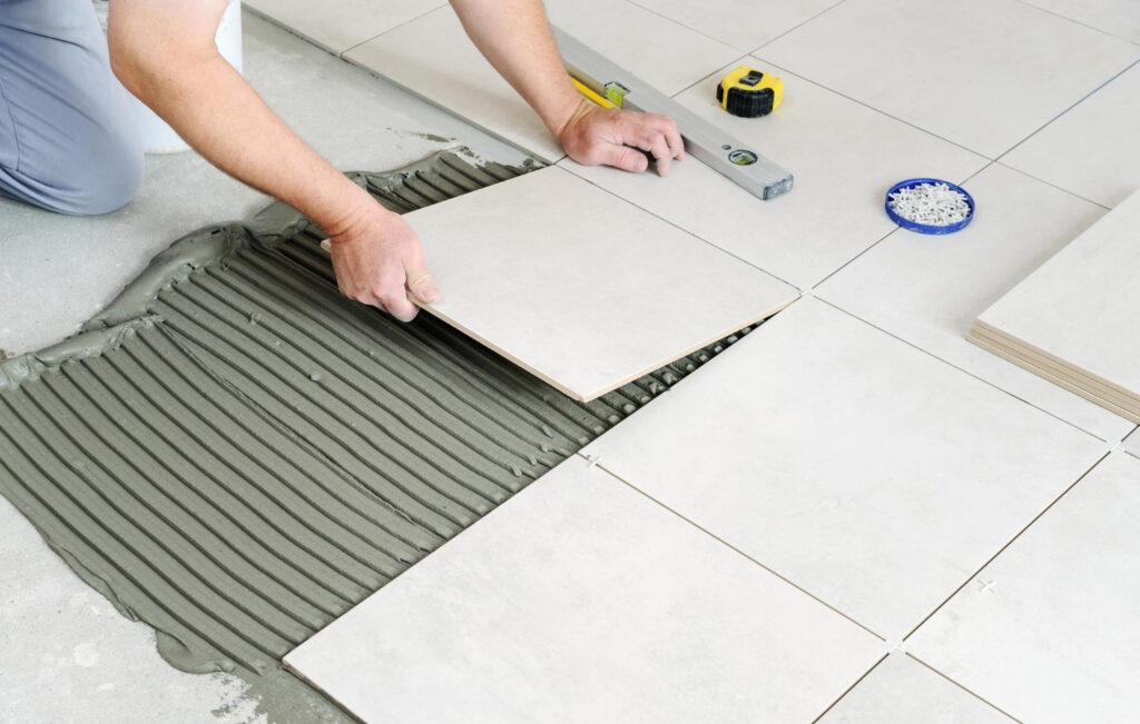 professional tile installation